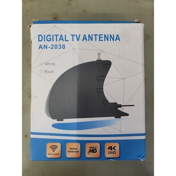 Digital Indoor Outdoor TV Antenna - 980 Miles Long Range 4K HD (Inv 1011) - Picture 1 of 9